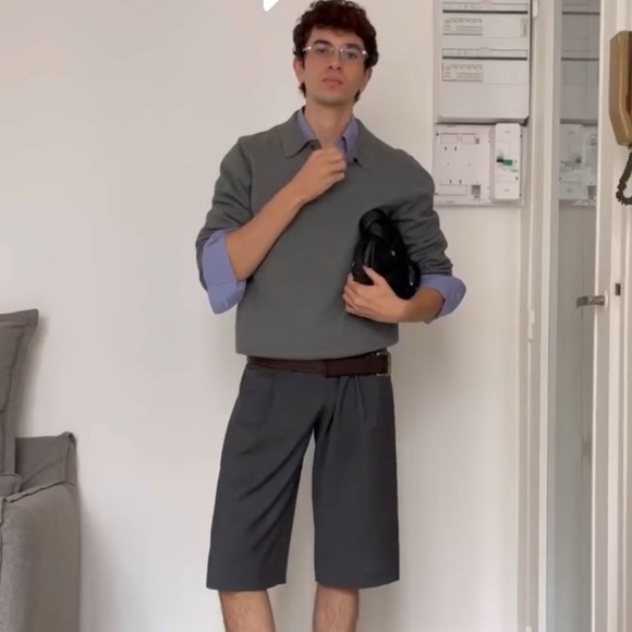 COS Green Textured POLO - Picture 12 of 14